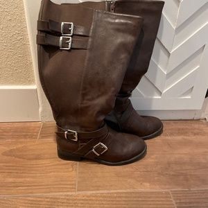 Extra wide calf boots